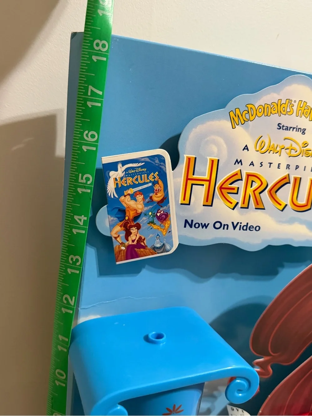 Hercules McDonald's Display with Fisher-Price Toys 1998 Disney